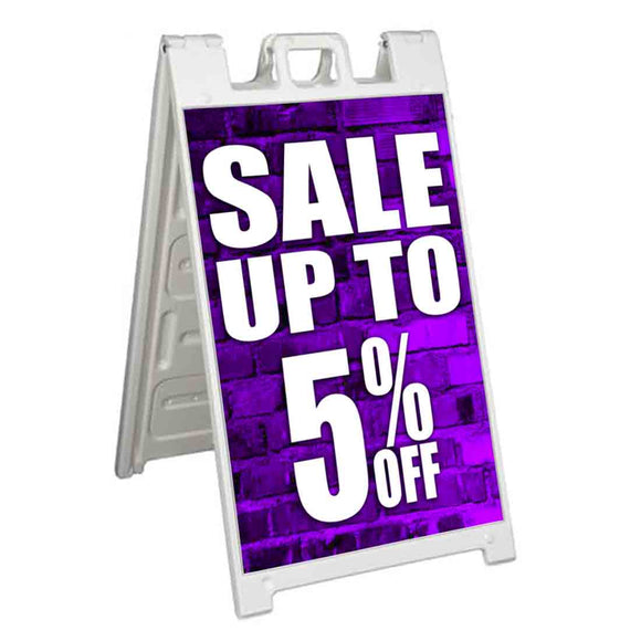 Sale Up to 5% A-Frame Signs, Decals, or Panels