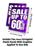 Sale Up to 60% A-Frame Signs, Decals, or Panels