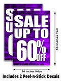 Sale Up to 60% A-Frame Signs, Decals, or Panels