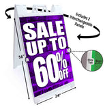 Sale Up to 60% A-Frame Signs, Decals, or Panels