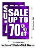 Sale Up to 70% A-Frame Signs, Decals, or Panels