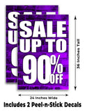 Sale Up to 90% A-Frame Signs, Decals, or Panels