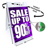 Sale Up to 90% A-Frame Signs, Decals, or Panels
