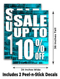 Sale Up to 10% A-Frame Signs, Decals, or Panels