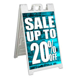 Sale Up to 20% A-Frame Signs, Decals, or Panels