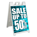 Sale Up to 50% A-Frame Signs, Decals, or Panels