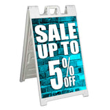 Sale Up to 5% A-Frame Signs, Decals, or Panels