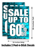 Sale Up to 60% A-Frame Signs, Decals, or Panels