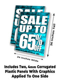 Sale Up to 65% A-Frame Signs, Decals, or Panels