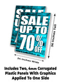 Sale Up to 70% A-Frame Signs, Decals, or Panels
