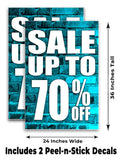 Sale Up to 70% A-Frame Signs, Decals, or Panels
