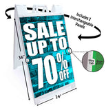 Sale Up to 70% A-Frame Signs, Decals, or Panels