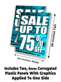 Sale Up to 75% A-Frame Signs, Decals, or Panels