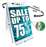 Sale Up to 75% A-Frame Signs, Decals, or Panels