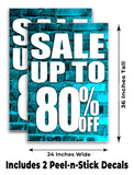 Sale Up to 80% A-Frame Signs, Decals, or Panels