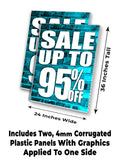 Sale Up to 95% A-Frame Signs, Decals, or Panels