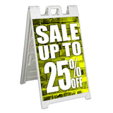 Sale Up to 25% A-Frame Signs, Decals, or Panels