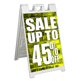Sale Up to 45% A-Frame Signs, Decals, or Panels