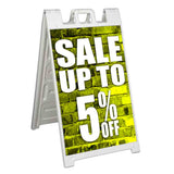 Sale Up to 5% A-Frame Signs, Decals, or Panels