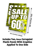 Sale Up to 60% A-Frame Signs, Decals, or Panels
