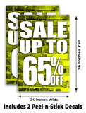 Sale Up to 65% A-Frame Signs, Decals, or Panels