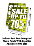 Sale Up to 70% A-Frame Signs, Decals, or Panels