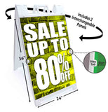 Sale Up to 80% A-Frame Signs, Decals, or Panels