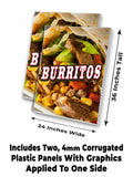 Burritos A-Frame Signs, Decals, or Panels