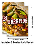 Burritos A-Frame Signs, Decals, or Panels