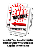 Vaccine A-Frame Signs, Decals, or Panels