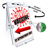 Vaccine A-Frame Signs, Decals, or Panels