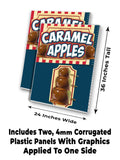 Caramel Apples A-Frame Signs, Decals, or Panels