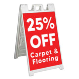 Carpet & Flooring 25% Off A-Frame Signs, Decals, or Panels
