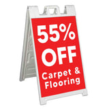 Carpet & Flooring 55% Off A-Frame Signs, Decals, or Panels
