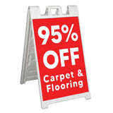 Carpet & Flooring 95% Off A-Frame Signs, Decals, or Panels