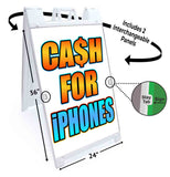 Cash for Phones A-Frame Signs, Decals, or Panels
