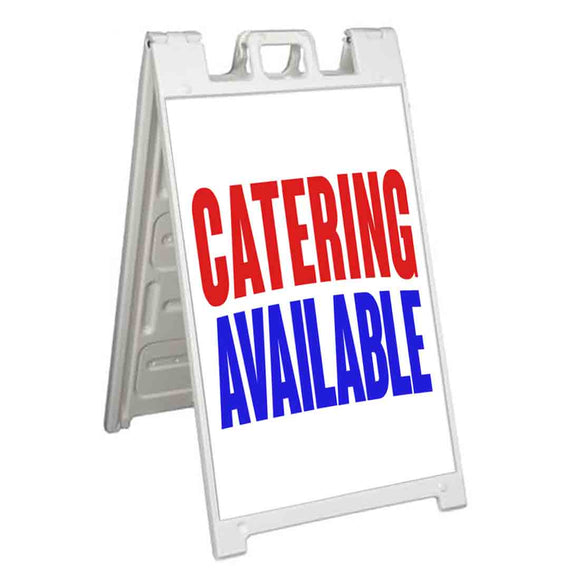 Catering Available A-Frame Signs, Decals, or Panels