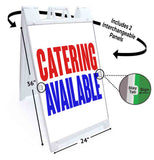 Catering Available A-Frame Signs, Decals, or Panels