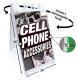 Cell Phone Accessories A-Frame Signs, Decals, or Panels