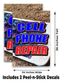 Cell Phone Repair A-Frame Signs, Decals, or Panels