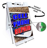 Cell Phone Repair A-Frame Signs, Decals, or Panels
