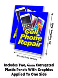 Cell Phone Repair A-Frame Signs, Decals, or Panels