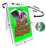 Cell Phone Repair A-Frame Signs, Decals, or Panels