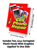 Cell Phone Repair A-Frame Signs, Decals, or Panels