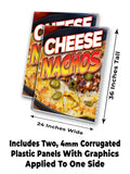 Cheese Nachos A-Frame Signs, Decals, or Panels