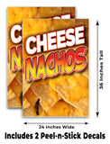 Cheese Nachos Chips A-Frame Signs, Decals, or Panels