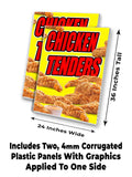 Chicken Tenders A-Frame Signs, Decals, or Panels