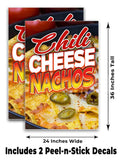 Chili Cheese Nachos A-Frame Signs, Decals, or Panels