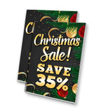 Xmas Sale Save 35% A-Frame Signs, Decals, or Panels