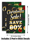 Xmas Sale Save 80% A-Frame Signs, Decals, or Panels
